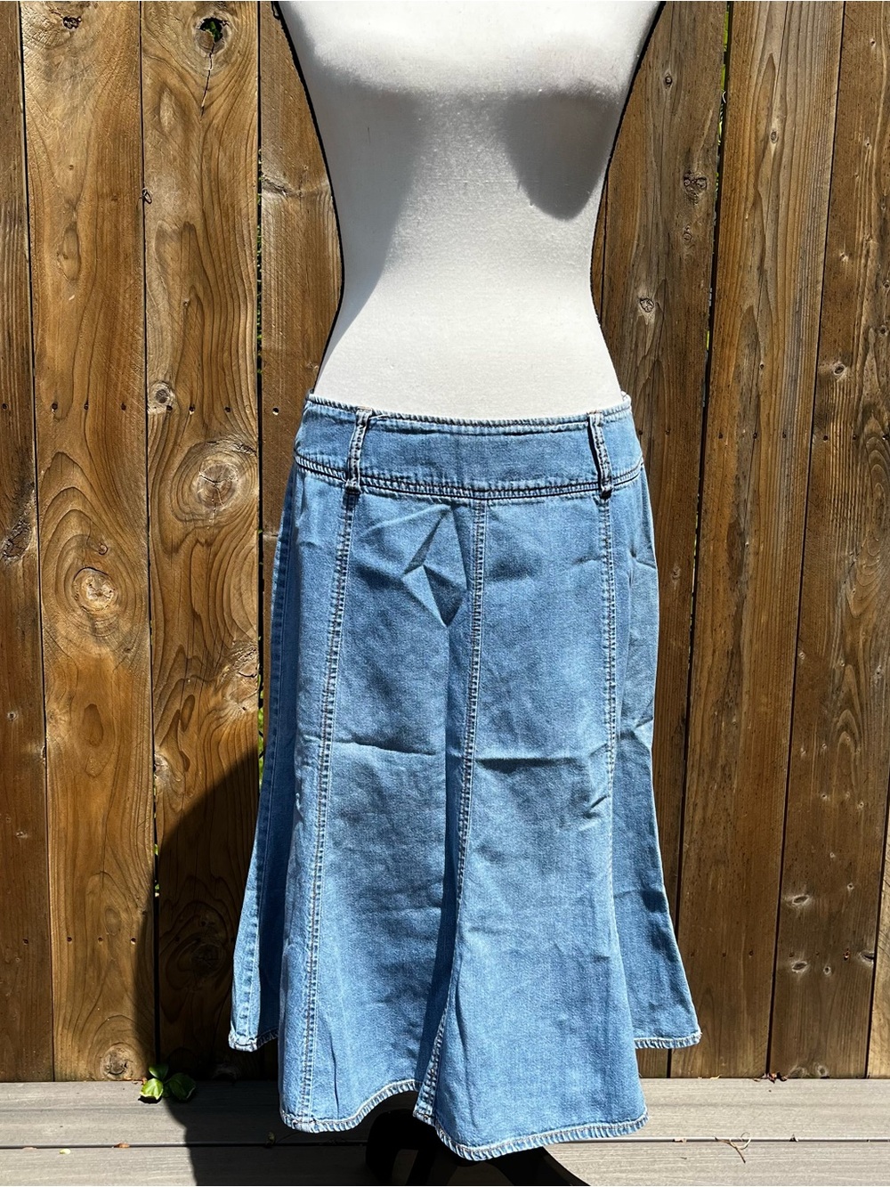 Westport Denim Y2K 100% Cotton Blue Skirt Accepting Offers! - Picture 2 of 6